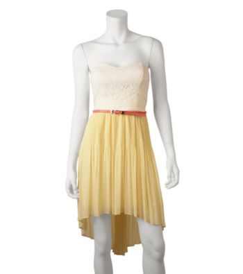 A. Byer Juniors' Strapless Dress