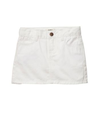 OshKosh B'Gosh® Girls' 4-6X White Twill Skort