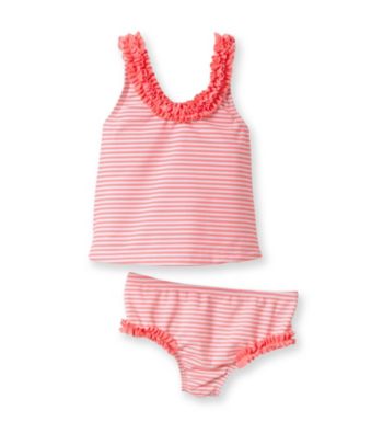 Carter's® Baby Girls' Coral 2-pc. Striped Swimsuit