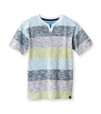 Calvin Klein Jeans® Boys' 8-20 White Short Sleeve Stripe Tee
