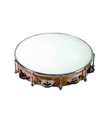 Union Wood Tunable Single-Row Tambourine