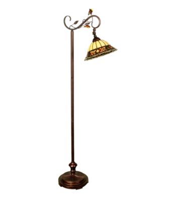 Dale Tiffany Crystal Jewel Pebble Stone Floor Lamp
