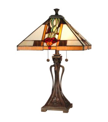 Dale Tiffany Natalie Mission Table Lamp