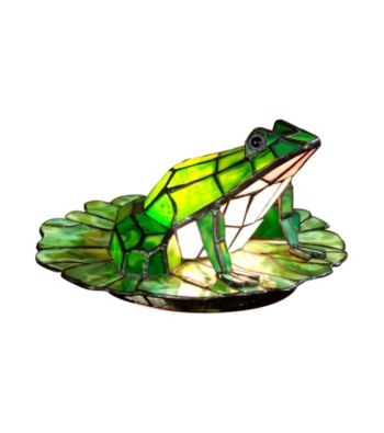 Dale Tiffany Frog Lily Pad Accent Lamp