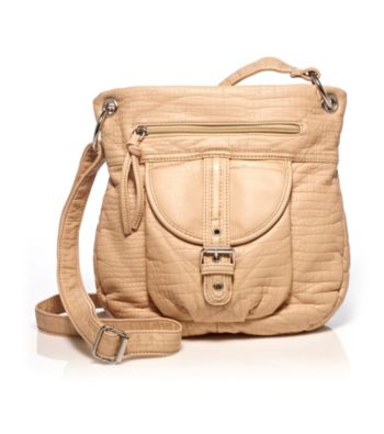 GAL Washed Croc Crossbody
