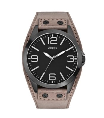 Guess Black/Grey Masculine Tapered Cuff Trend Watch