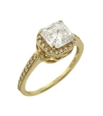 Designs by FMC Zirconia Ice made with Swarovski® Zirconia Sterling Silver Rings