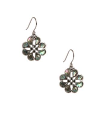 Lucky Brand® Silvertone Drop Earrings
