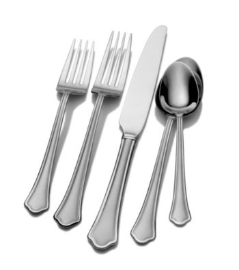 Pfaltzgraff Capri Frost 53-pc. Flatware Set