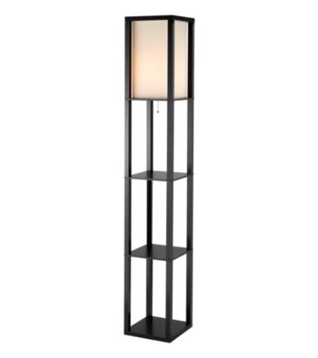 Adesso Titan Tall Shelf Floor Lamp
