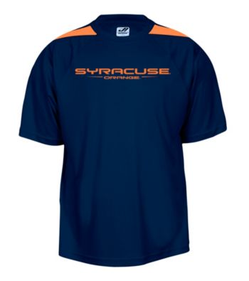J. America® Men's Navy Syracuse Mesh Performance Tee with Sleeve Panels
