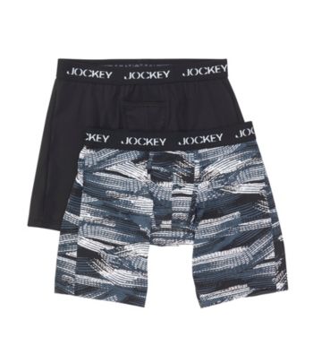 Jockey® Men's Sport Microfiber Performance Midway Boxer Brief