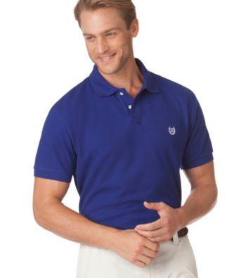 Chaps® Man's Short Sleeve Custom Fit Signature Polo