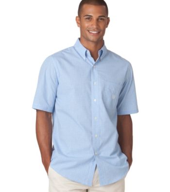 Chaps® Men's Pritchards Mini Check Woven Shirt