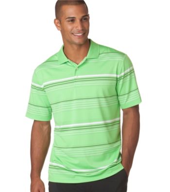Chaps® Men's Sea Grass Coastal Stripe Golf Polo