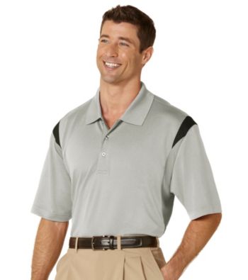 PGA TOUR® Men's Sandbar Three Color Stacked Polo