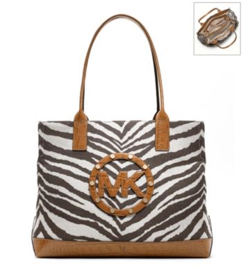 MICHAEL Michael Kors® Sutter Printe Jute Canvas Large Tote