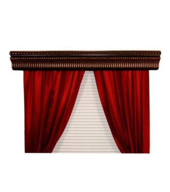 BCL Drapery Hardware Halsted Curtain Rod Cornice