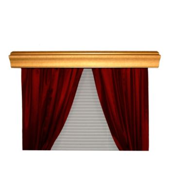 BCL Drapery Hardware Baxter Curtain Rod Cornice