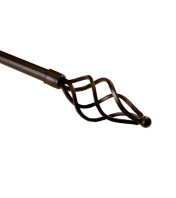 BCL Drapery Hardware Wire Twist Curtain Rod