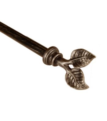 BCL Drapery Hardware Leaf Curtain Rod