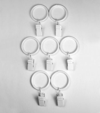BCL Drapery Hardware Heavy Duty Wood Clip Rings