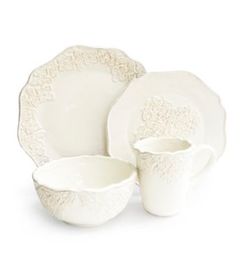 American Ateliers Bianca Medallion 16-pc. Dinnerware Set