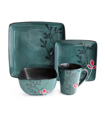 American Ateliers Elise Blue 16-pc. Dinnerware Set
