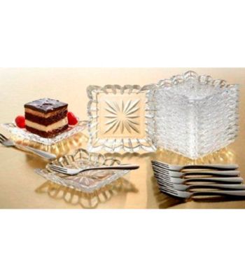 Crystal Clear® Alexandria 25-pc. Taster Plate Set