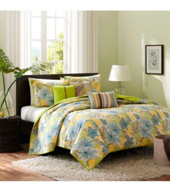 Tahiti 6-pc. Coverlet Set by Madison Park®