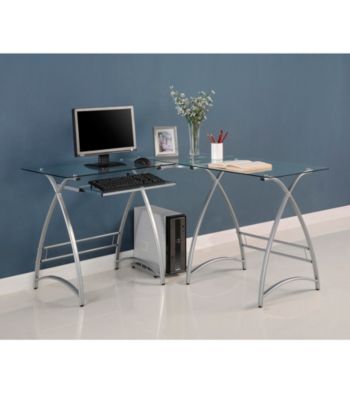 W.Designs Alexa L-Shaped Computer Desk
