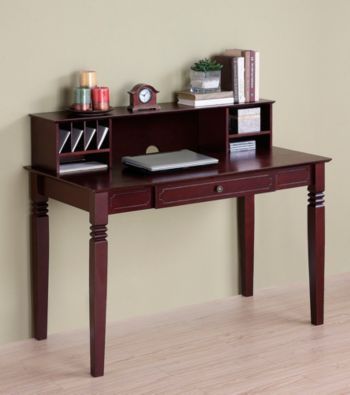 W.Designs Katelyn Elegant Wood Computer Desk Collection