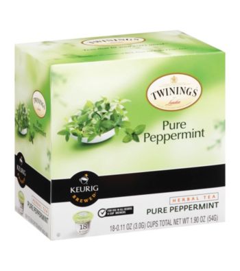 Keurig Twinings Pure Peppermint Tea 18-pk. K-Cups&reg