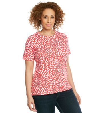 Studio Works® Plus Size Printed Crewneck Tee