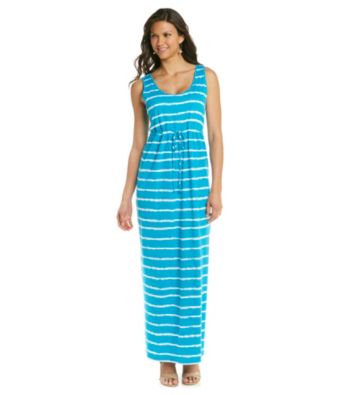 Chaus Wave Stripe Maxi Dress Women's