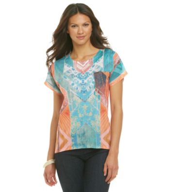 Oneworld® Sequin Print Tee