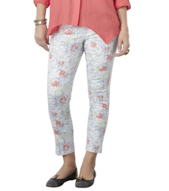 Democracy Floral Print Crop