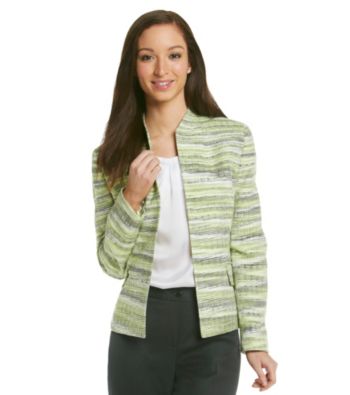 Kasper® Tweed Flyaway Jacket