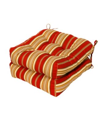 Greendale Home Fashions Set of Two Roma Stripe 20