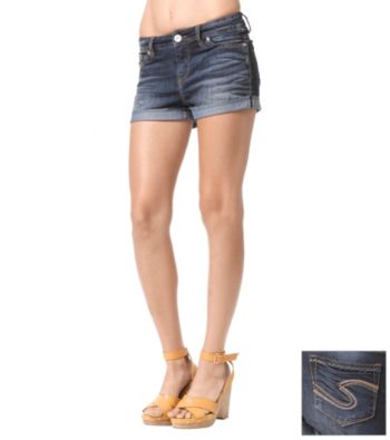 Silver Jeans Co. Nova Straight Fit High-Rise Short