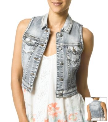 Silver Jeans Co. Denim Vest