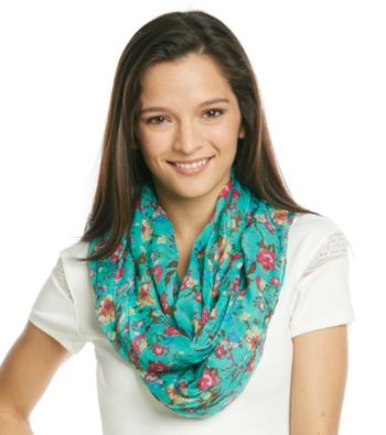 The Accessory Collective Floral Scarf