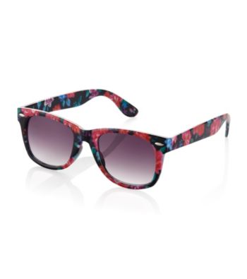 Icon Floral Retro Style Sunglasses