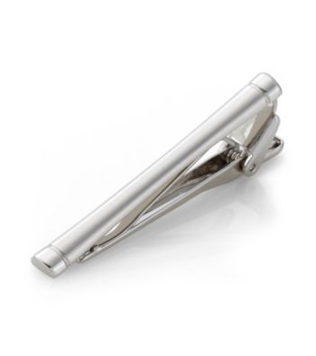 Kenneth Roberts Platinum® Men's Silver Short Tie Bar