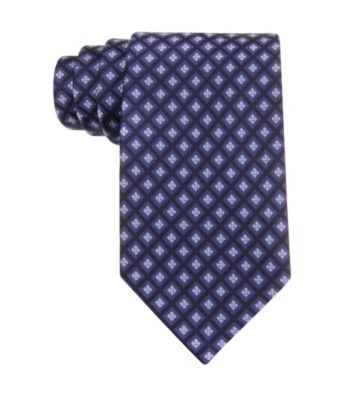 Izod® Men's Navy Core Neat Silk Tie