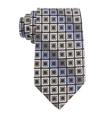 MICHAEL Michael Kors® Men's Charcoal Core Neat Silk Tie