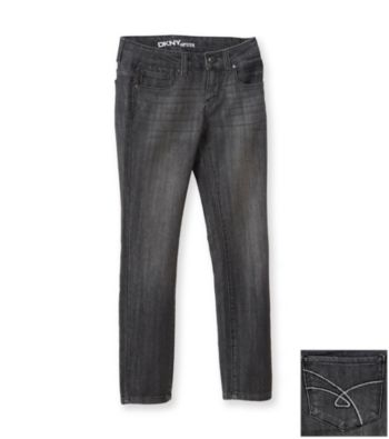 DKNY® Girls' 7-16 Charcoal Skinny Jeans