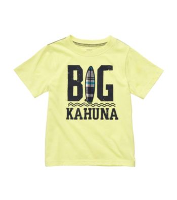 Carter's® Baby Boys' Yellow Big Kahuna Tee
