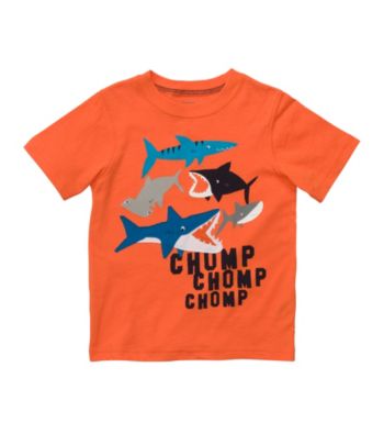 Carter's® Baby Boys' Orange Shark Tee