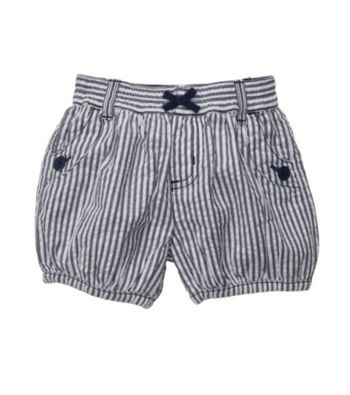 Carter's® Baby Girls' Navy Striped Woven Shorts